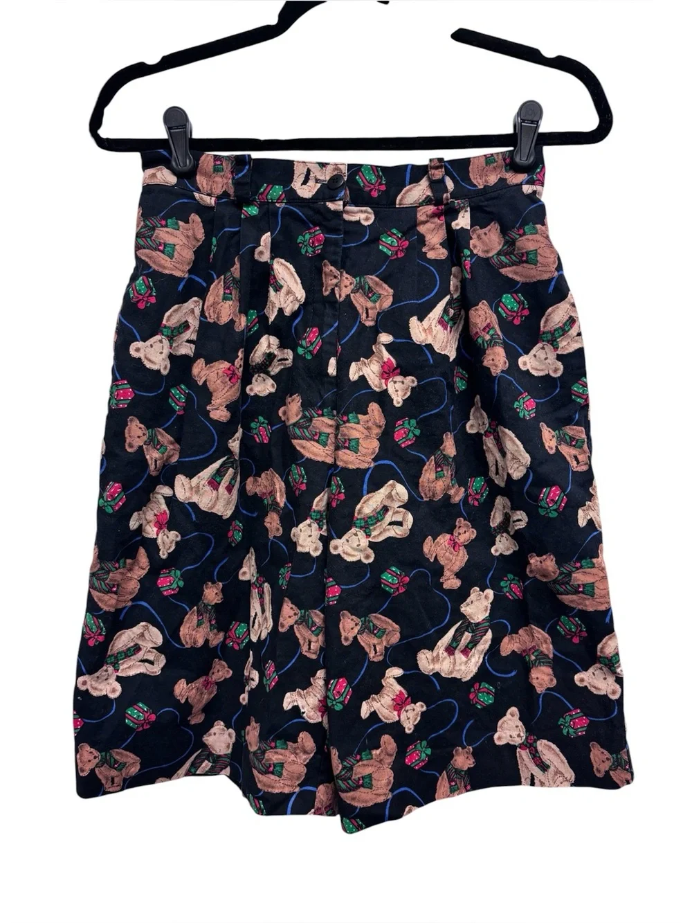 Vintage Sharon Young Christmas Gift Teddy Bear Shorts